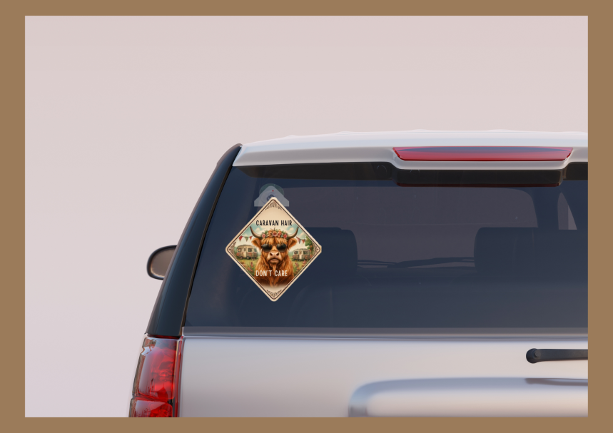 Rear Window Car Sign Rear Window Car Sign
