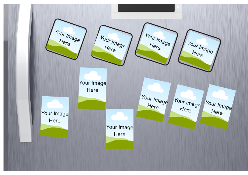 Personalised Photo Fridge Magnets Personalised Photo Fridge Magnets